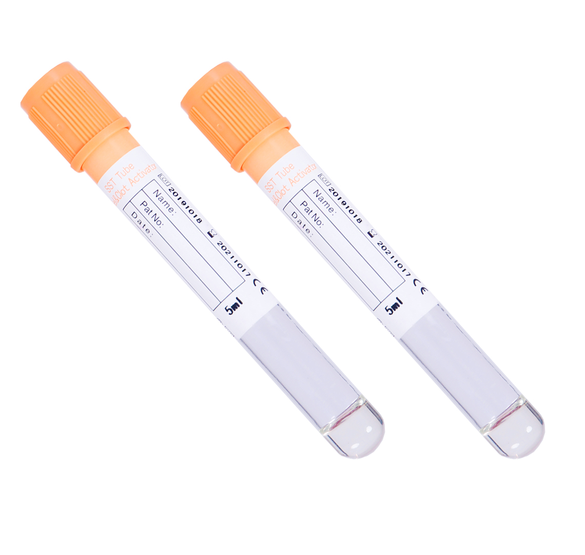 Separation gel - procoagulant tube (sterile)